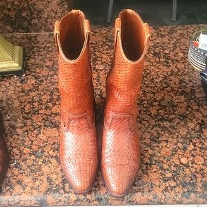 Bragano Cole-Haan Vintage boots leather
